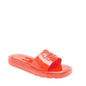 Tory Burch Orange Slide Sandals
